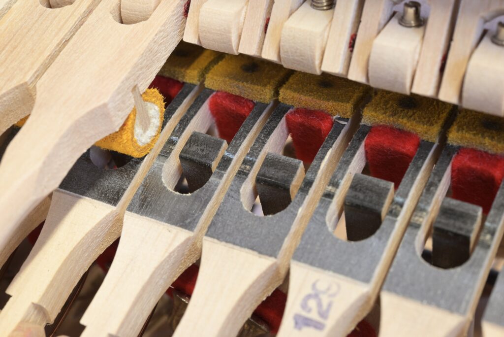 grand piano action parts