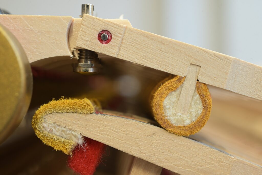grand piano action parts